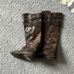 Frye Shirley strappy boots